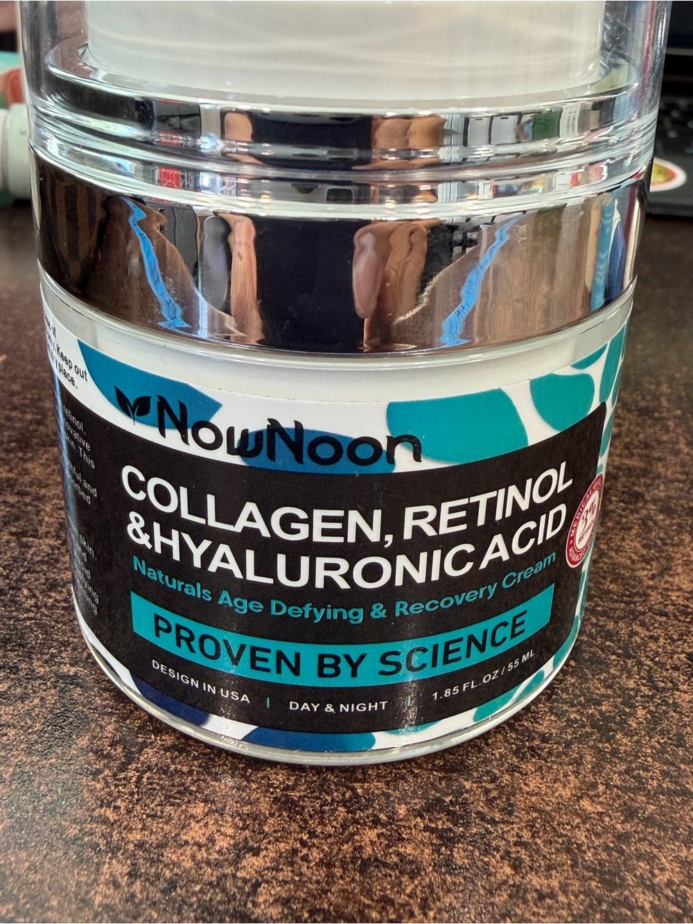 Collagen, Retinol & Hyaluronic Acid Moisturizer - Teal